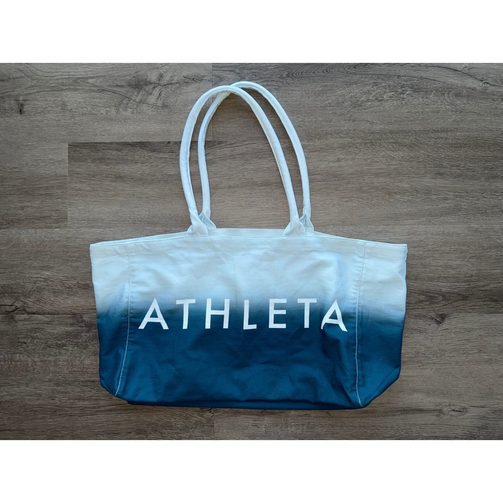 Athleta Two Toned Blue Ombré Bag, One Size